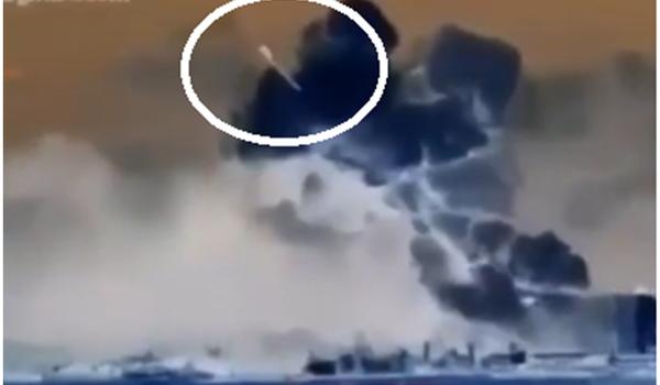 Vídeo mostra suposto míssil atingindo porto do Líbano antes de explosão; assista 