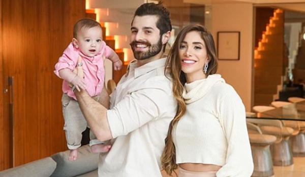 Romana Novais E Alok Revelam Sexo Do Bebe Em Cha Revelacao Com Direito A Fumaca Em Predio Vizinho Aratu On