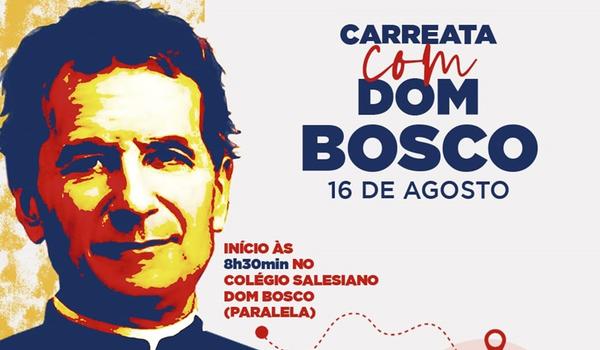 Salesianos Bahia realizam carreata em homenagem aos 205 anos do Dom Bosco; veja programação