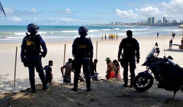 Guarda Municipal fiscaliza praias de  São Tomé de Paripe até Flamengo neste final de semana