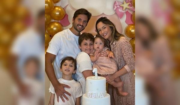 Claudia Leitte comemora primeiro aniversário da filha caçula; "chorei de emoção e saudade"