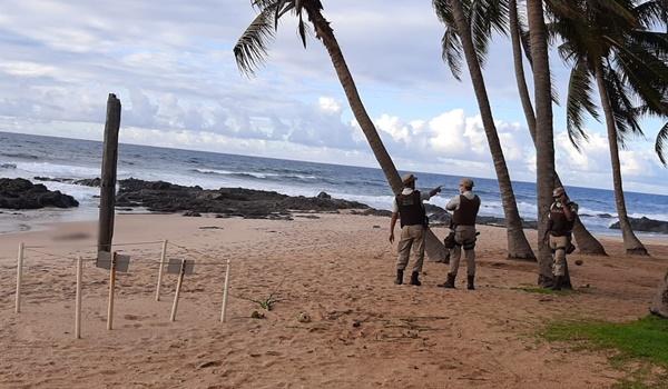 Corpo encontrado em Itapuã pode ser de vítima de afogamento na Praia do Flamengo, diz PM