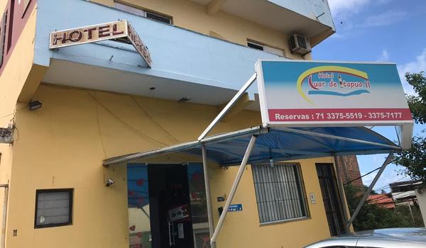 Fome de roubo: casal leva cerveja e doces durante assalto dentro de hotel em Itapuã; assista 