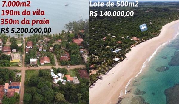 Empresário acusa ex-sócio de "sequestrar" imobiliária para vender terra milionárias em Maraú; gestor se defende 