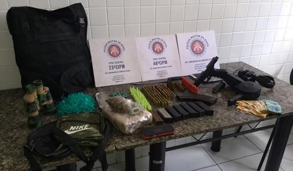 Homem morre em confronto com a polícia no Arenoso; armas foram apreendidas