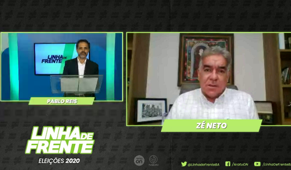 Linha de Frente: "pode continuar dizendo que faço eleição de grêmio estudantil", diz Zé Neto ao rebater Colbert