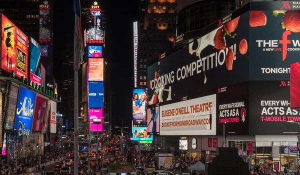 Festa de Ano-Novo na Times Square, em Nova York, será virtual