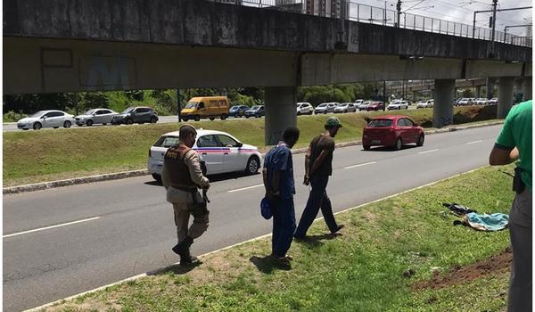 Dupla é presa em flagrante durante tentativa frustrada de roubo de fios da rede elétrica na Bonocô 