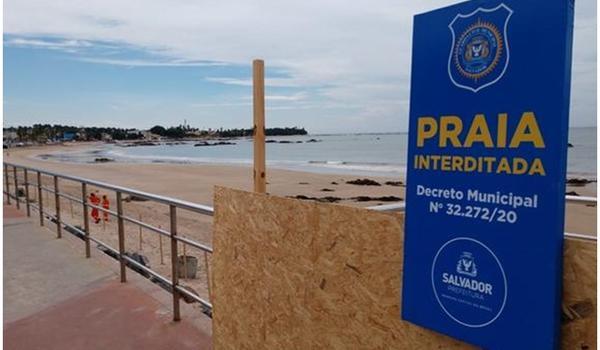 Praias de Salvador voltarão a ser fechadas após desrespeitos da população, anuncia Prefeitura 