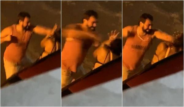 VÍDEO: homem é filmado agredindo mulher com diversos socos no meio da rua; Deam investiga