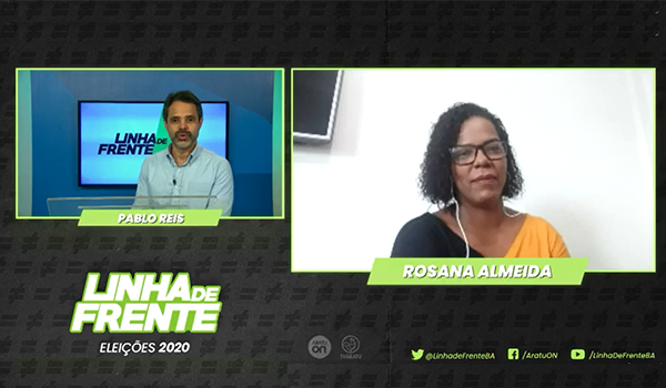 Linha de Frente: Rosana Almeida diz que é mito a ideia de que PSOL "invade a casa das pessoas"