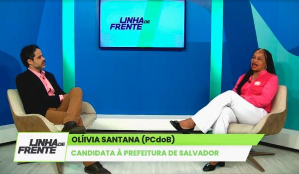 Linha de Frente: usando imagem de Lula em propaganda, Olívia diz que PCdoB não foi consultado sobre Denice 