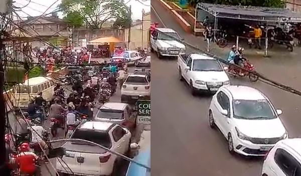 Carreata marca o sepultamento do locutor e humorista Jotinha em Elísio Medrado; assista 