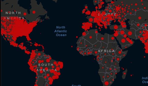 Recorde mundial de casos de Covid-19 é quebrado pelos Estados Unidos pelo segundo dia consecutivo 