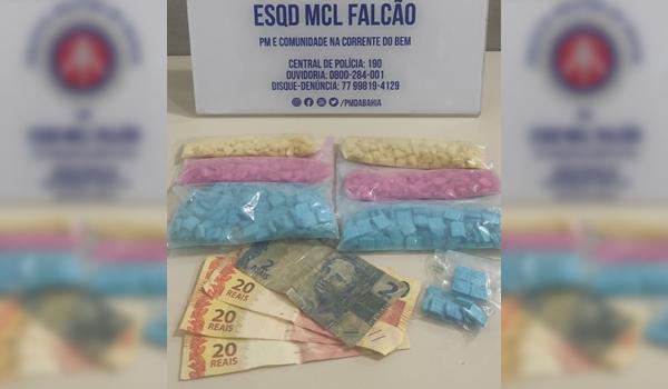 Mais de 600 comprimidos de ecstasy avaliados em R$ 24 mil são apreendidos em Vitória da Conquista