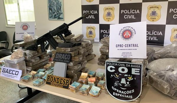 Polícia baiana "ataca" imóvel e dinheiro da "Tropa do A", facção liderada por "Fal" que movimentava R$ 2 milhões 