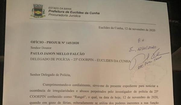 Policial é acusado de intimidar e perseguir eleitores de partido rival no interior da Bahia