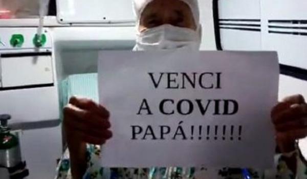 Mãe de Jotinha recebe alta após se recuperar da Covid-19: "venci a Covid, papá!"