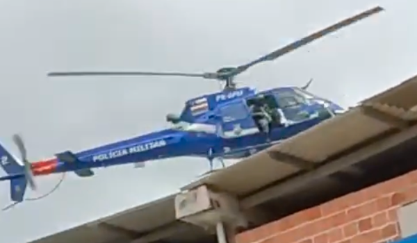 Assista: "guerra" de facções em Águas Claras leva pânico e helicóptero da PM é chamado; "ninguém passa" 