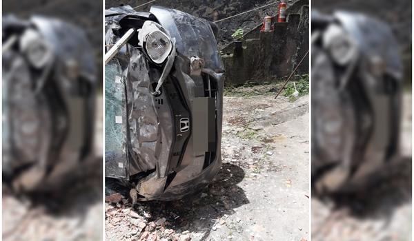 Motorista morre após carro cair de garagem no bairro da Graça, em Salvador 