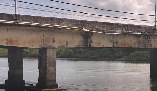 Ponte entre Madre de Deus e São Francisco do Conde irá passar por recuperação; investimento é de R$ 1,3 milhão