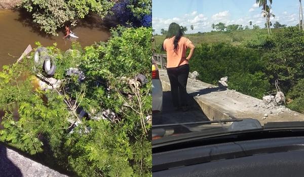 Acidente com caminhão é registrado em trecho da BA-878, na altura de Santo Amaro