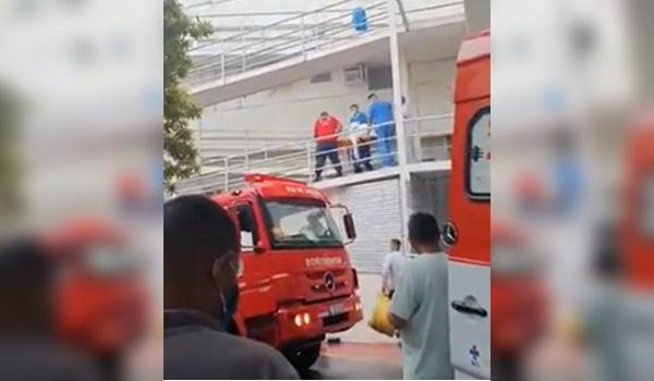 Após incêndio, Hospital de São Gonçalo restabelece atendimentos; uma pessoa morreu