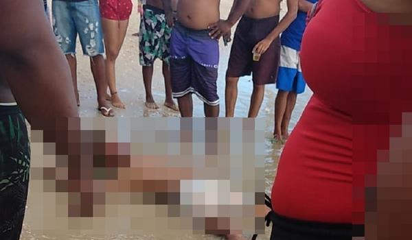 Vídeo: atentado a tiros provoca correria na Praia de Tubarão; baleado é levado ao Hospital do Subúrbio