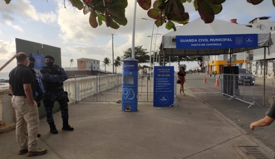 Novos portais de controle são instalados em praias do Jardim de Alah e Boca do Rio