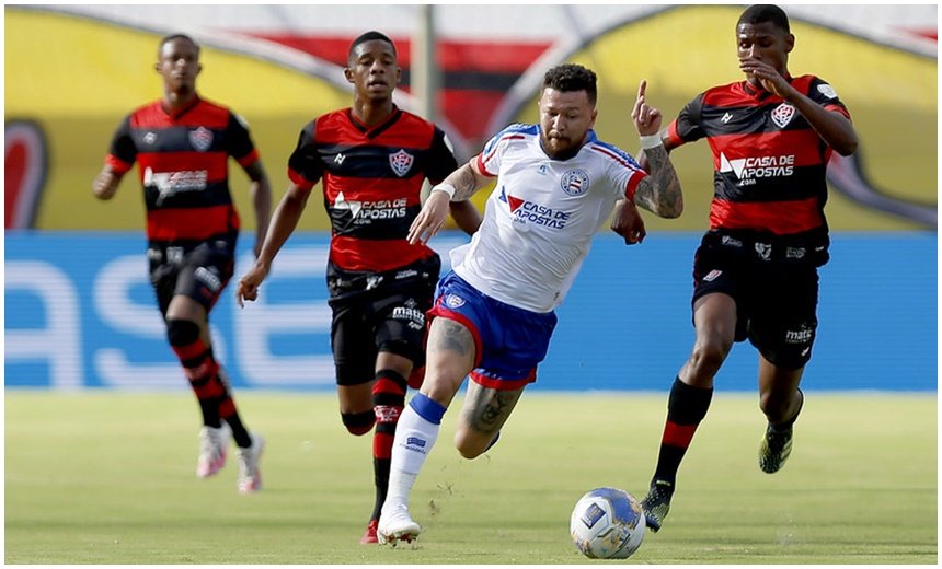 Copa do Nordeste: Vitória supera Bahia por 1 a 0 e encerra jejum de quatro anos no Barradão