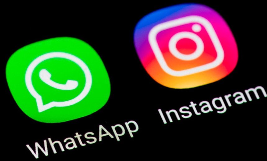 WhatsApp e Instagram voltam a funcionar após quase 1h fora do ar