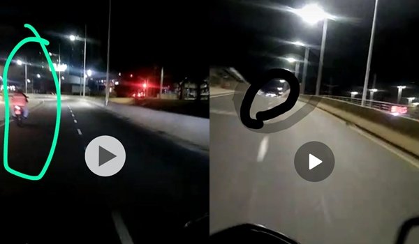 Câmera de mototaxista flagrou acidente que vitimou motorista de aplicativo na ACM; assista