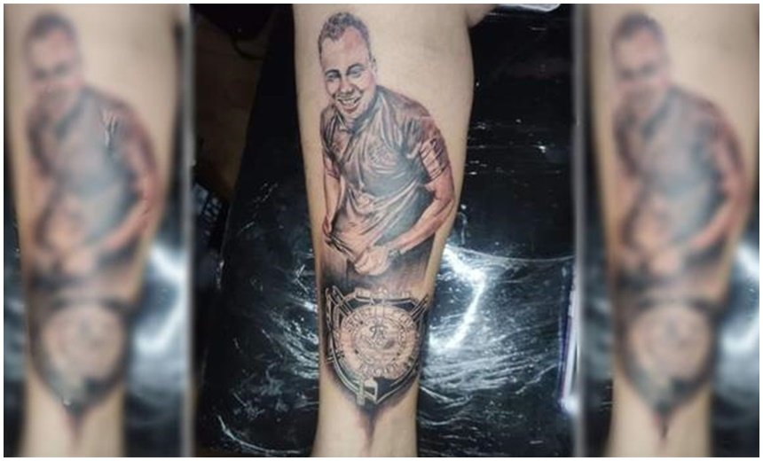 Após demissão de Jair Ventura, torcedor do Sport que desenhou rosto do treinador na perna, garante: "a tatuagem vai ficar"