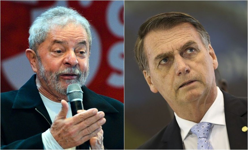 Lula aparece à frente de Bolsonaro em relação a intenções de voto para 2022, mostra pesquisa