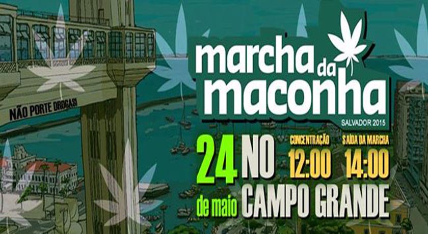 Marcha da Maconha em Salvador pede fim do extermínio da juventude Negra