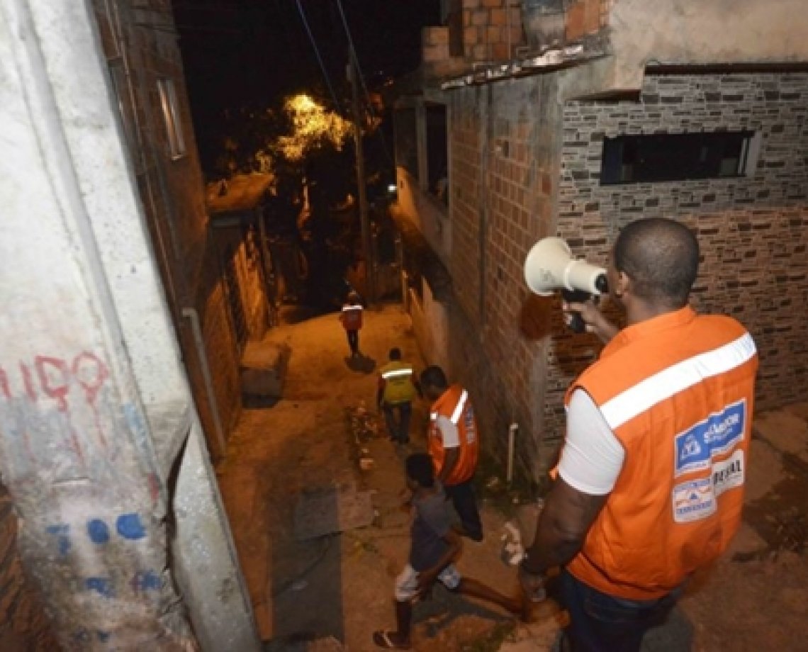 Três simulados de evacuação em áreas de risco acontecem neste sábado; confira o que fazer