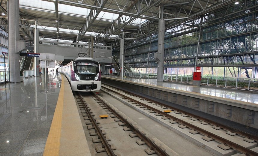 Trens do metrô de Salvador circulam com velocidade reduzida após falha em equipamento