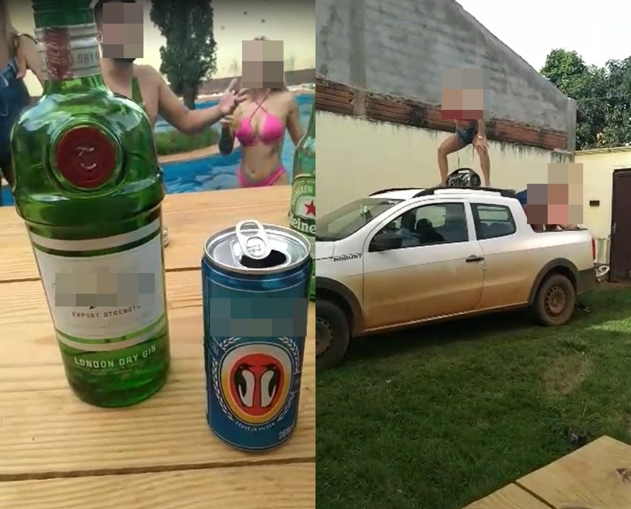 Festa regada a sexo e álcool dentro de casa alugada via Airbnb vira polêmica; imagens foram gravadas no imóvel