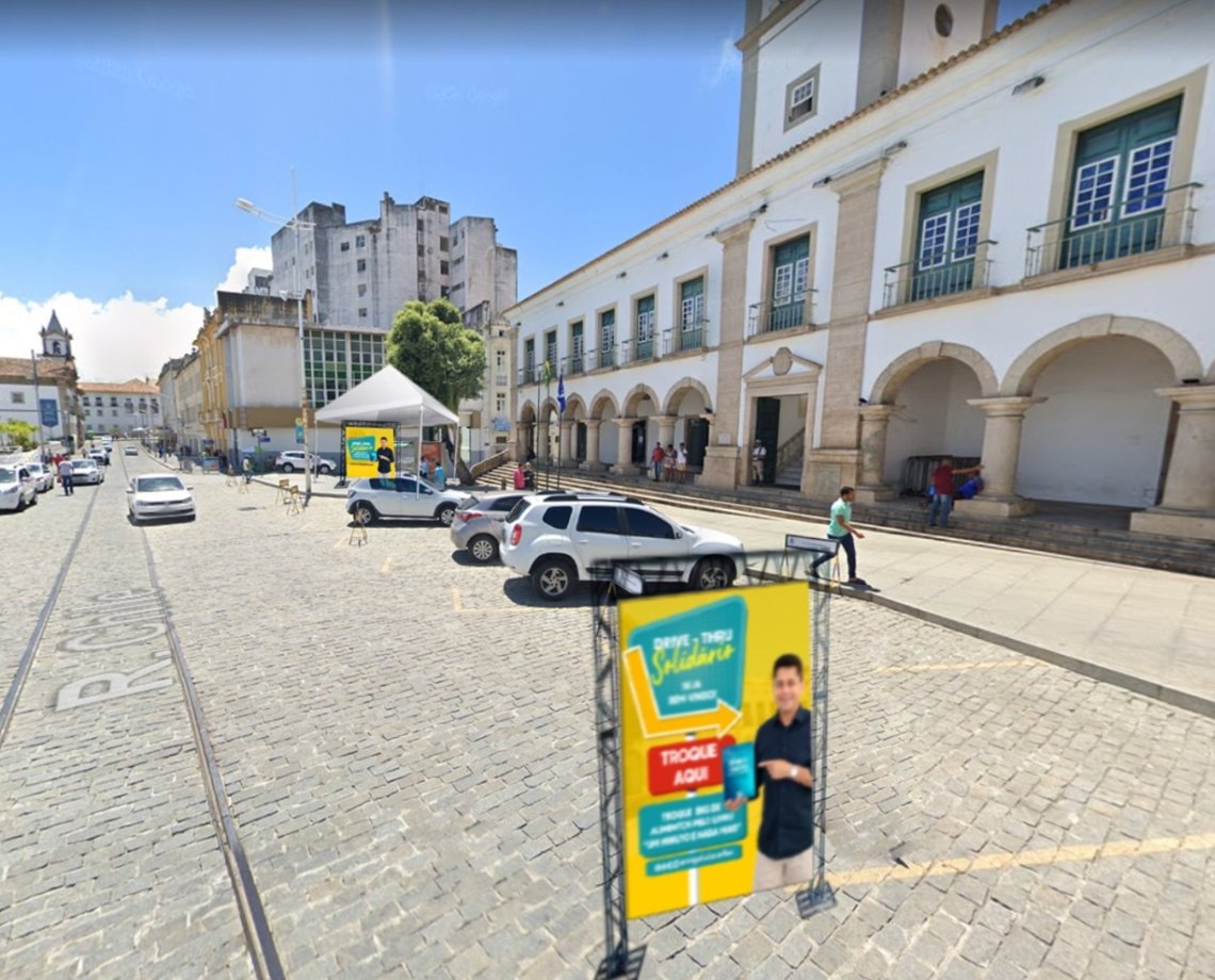 Drive Thru Solidário troca alimentos por livro nesta terça-feira na Câmara de Salvador