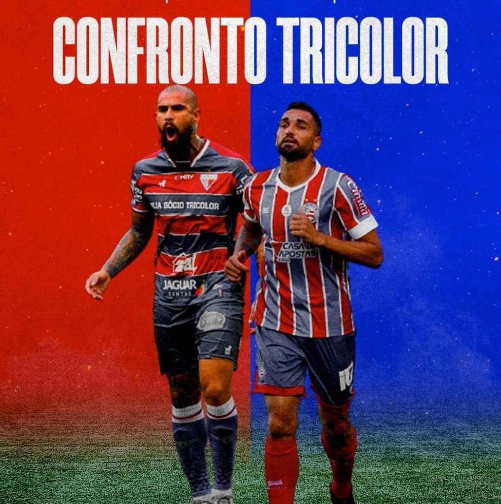 Fortaleza x Bahia: no duelo entre tricolores, o do Pici tenta findar um tabu contra o "de Aço"; saiba mais