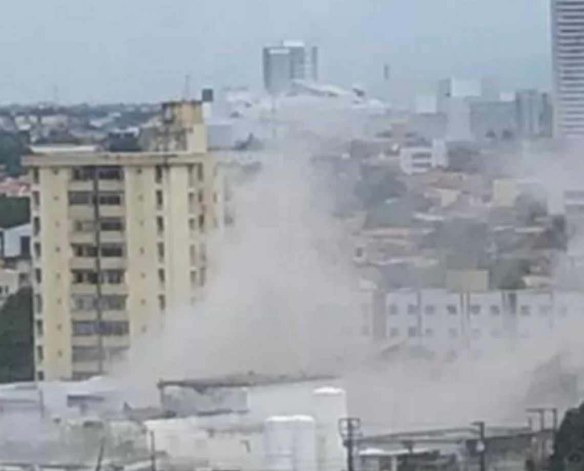 Fábrica de oxigênio explode em Fortaleza e deixa feridos; Bombeiros investigam causa do acidente