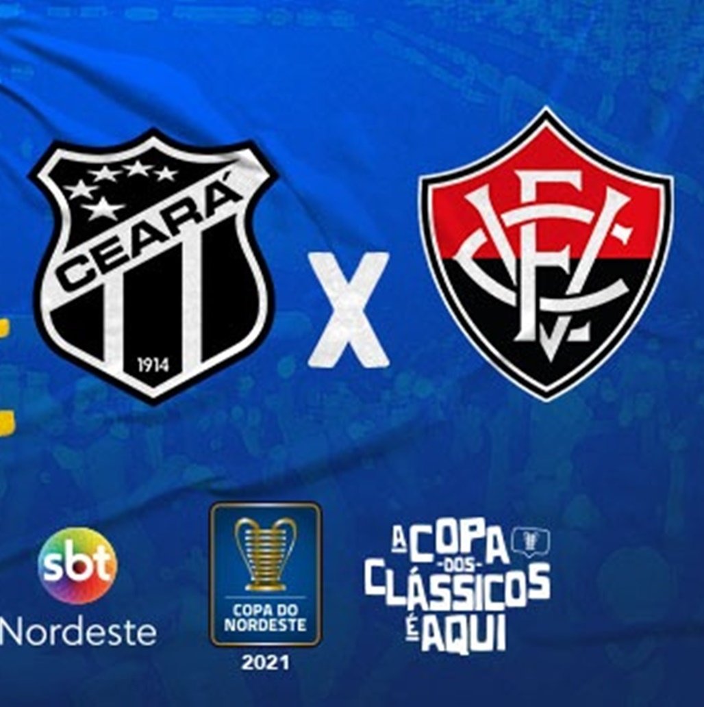 Ceará x Vitória: acompanhe o lance a lance desta partida válida pela semifinal da Copa do Nordeste 2021