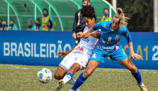 Bahia empata com o Napoli-SC pelo Brasileirão Feminino