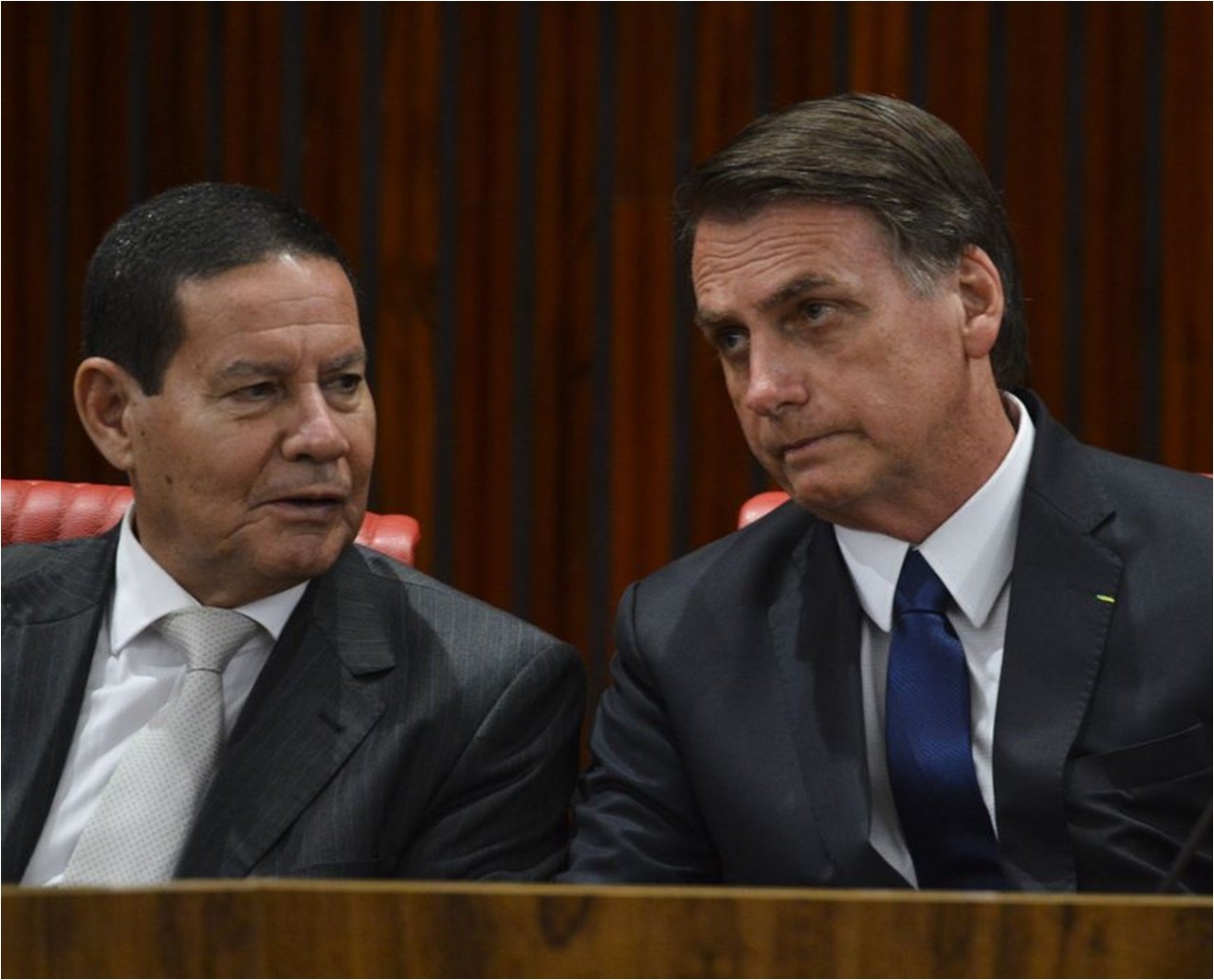 Mourão diz que não deverá ser vice de Bolsonaro em 2022