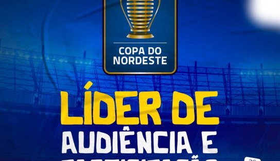 TV Aratu é líder de audiência com transmissão da Copa do Nordeste