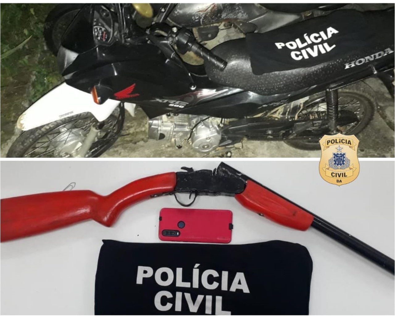 "Terror" dos motociclistas do Recôncavo é preso com veículo roubado e maconha 