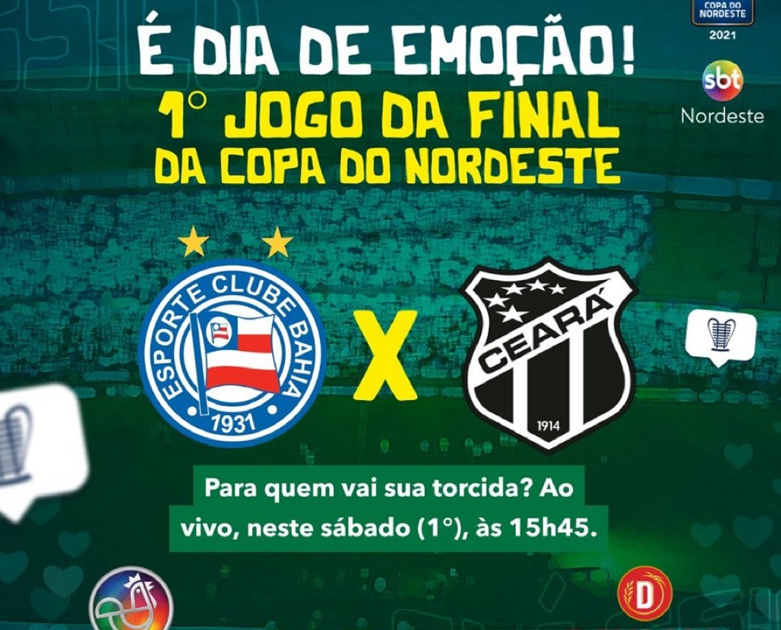 Quem vence? Equipe da Aratu palpita sobre primeiro jogo da final da Copa do Nordeste