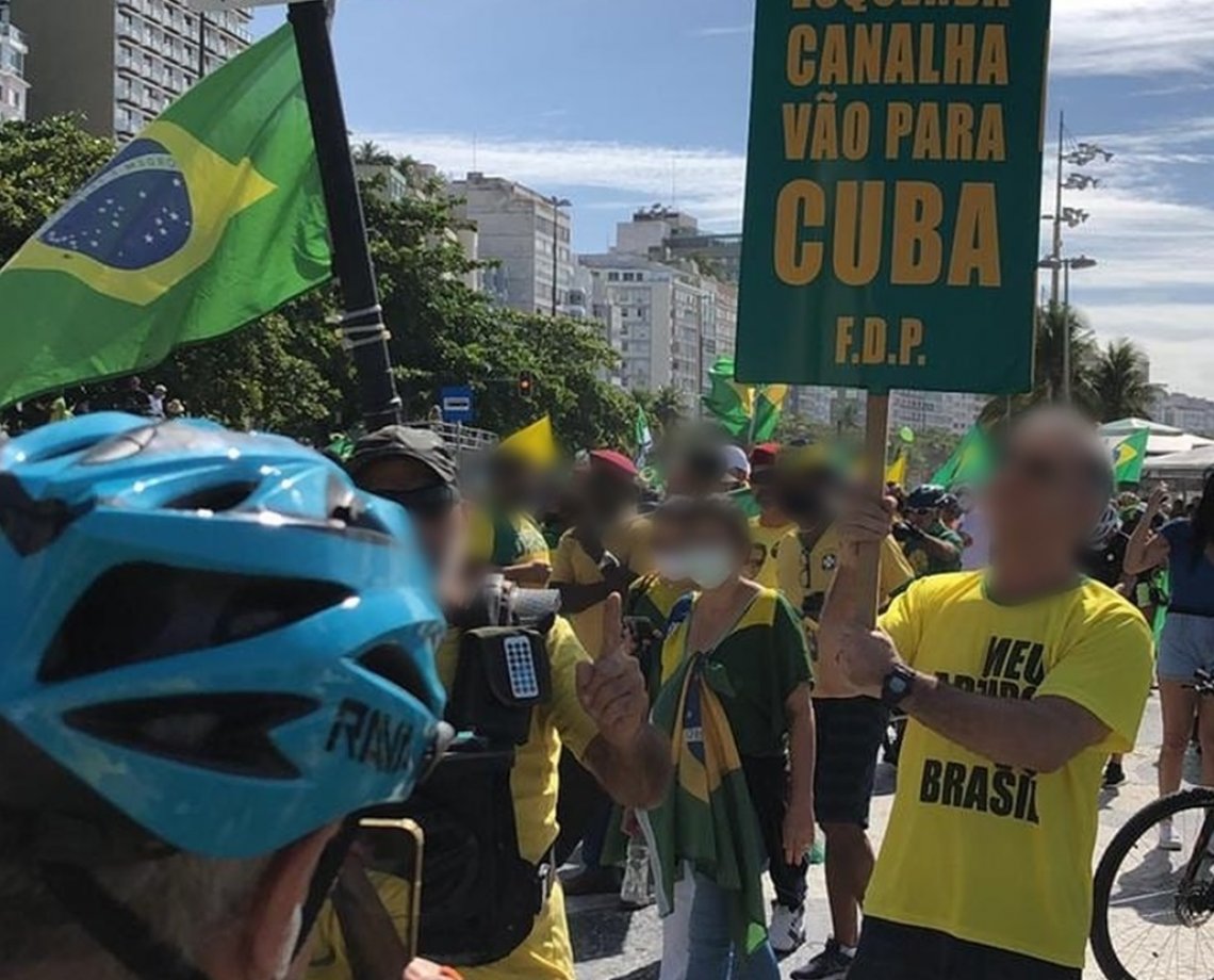 Bolsonaristas fazem atos pró-governo em Brasília e outras capitais