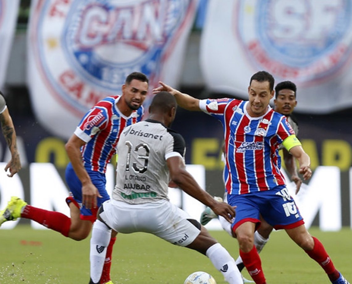 Nos acréscimos, Ceará vence Bahia por 1 a 0 e tem vantagem do empate para faturar o tri da Copa do Nordeste