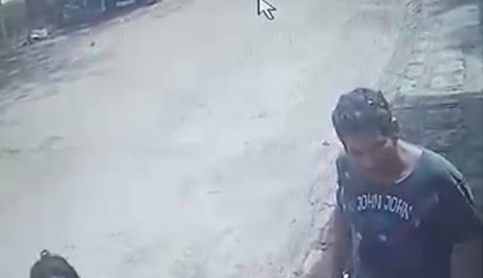 Vídeo registra momento em que catadora é agredida por casal de moradores em Piatã